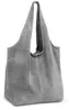 Caspar große Wildleder Hobo Bag Leder Shopper Damen Tasche Produktbild-Vorschau 4