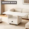 Couchtisch Ausziehtisch mit Rollen & Schubladen und  Produktbild-Vorschau 4