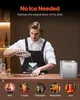 Komerční skleněný mrazák CO2 Chladič sklenic na pivo Stroj Náhled obrázku produktu 3