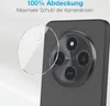 A close-up of a smartphone camera lens with a protective glass cover being shown. Produktbild-Vorschau