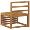 Best Möbel Outdoor Mittelsofa Massivholz Akazie Natur 59 x Produktbild-Vorschau 5