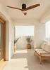 WIND CALM - Leiser Deckenventilator 40W mit technischen Produktbild-Vorschau 3