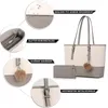Shopper 3-Tlg Handtasche Damen Schultertasche Handtaschen Produktbild-Vorschau 8