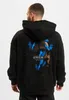 Mr. Tee Le Papillon Heavy Oversize Hoody czarny - M Podgląd zdjęcia produktu 2