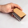 Visitenkartenetui aus Metall mit Korkdeckel Produktbild-Vorschau 5