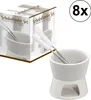 Set per fonduta di cioccolato in Vetroceramica, 8 pezzi, Anteprima dell’immagine prodotto 7