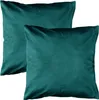Doppelpack Kissenhüllen 50cm x 50cm Samt Kissenbezug Produktbild-Vorschau 1