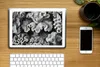 MuchoWow® Laptop Aufkleber Sticker Cover Kunst - Koralle - Produktbild-Vorschau 2