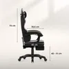 Huzaro Force 3.7 Grey Gaming-Stuhl mit ergonomischem Produktbild-Vorschau 7