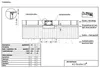 Technical drawing showing the installation of a drainage channel. Produktbild-Vorschau