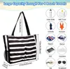 Strandtasche Damen mit Reißverschluss, Große Strandtasche Produktbild-Vorschau 2