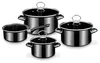 Conjunto de ollas GSW Kochtopf-Set Profi-Black-Star, de 4 Vista previa de la imagen del producto 1