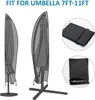 Housse de protection pour parasol avec mât pour parasols de Voir les images du produit 4