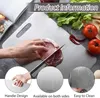 2 Stück Schneidebrett Edelstahl, Titan Chopping Board, Auch Produktbild-Vorschau 7