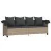 VidaXL 368358, Lounge, Obite siedzisko, Technorattan, Stal, Podgląd zdjęcia produktu 4