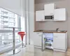 Küche Miniküche Singleküche Küchenzeile Pantry Weiß Luis Produktbild-Vorschau 11