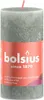 Bolsius Rustik Stumpenkerze Jade Grün 100/50mm Produktbild-Vorschau 2