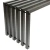 DanDiBo Gartenbank Metall Massiv Wetterfest Schwarz 120 cm Produktbild-Vorschau 5