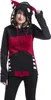Bye Bye Kitty Kapuzenjacke Damen Star Kitty schwarz/rot XL Produktbild-Vorschau 7