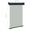 VidaXL Balkonschirm 125x250 cm grau Produktbild-Vorschau 17