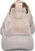 The back view of a beige sneaker. Produktbild-Vorschau