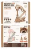 3D puzzle, Hudobná krabička Magic Harp, Drevo, ROKR, 350 Náhľad obrázku produktu 7