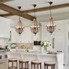 Lampadario rustico in vimini - design a 4 luci in legno a Anteprima dell’immagine prodotto 4