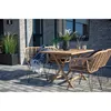 Oline Table de jardin 80x120 cm, en teck massif. Voir les images du produit 6