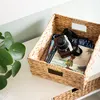 Flechtkorb HMF 37243-S4 4er Set für Kallax 30x34x15 cm Produktbild-Vorschau