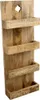 Massives Küchenregal HEMINGWAY 80cm Mangoholz Wandregal Produktbild-Vorschau 7