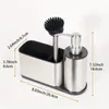 Spülbecken-Caddy Organizer mit Seifenspender, Küchen Produktbild-Vorschau 2