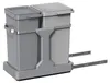 EKO - Collecteur de déchets encastrable Deco 20+15 litres - Voir les images du produit 3