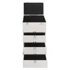 Coffret de maquillage Argent Chariot de salon avec tiroirs Voir les images du produit 2