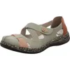 Rieker Damen Ballerina Leder Halbschuhe 46368, Größe:40 EU, Produktbild-Vorschau 8