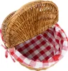 Picknickkorb – Grosser, Robuster Picknickkorb Aus Produktbild-Vorschau 2