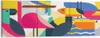 Bild auf Leinwand - Leinwandbild - Vogel Abstraktion - Produktbild-Vorschau 1