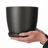 KADAX Doniczka Osłonka Donica 30cm Na Kwiaty z Podstawką Podgląd zdjęcia produktu 7