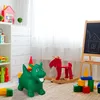 relaxdays 10030817_53 relaxdays Hüpftier Drache grün Podgląd zdjęcia produktu 2
