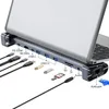 H36C 10in1 USB C Hub Docking Station HDMI RJ45 USB 3.0 Produktbild-Vorschau 5