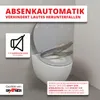 Grafner WC Sitz aus MDF stabile Qualität Football mit Produktbild-Vorschau 4
