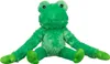TRIXIE Hundespielzeug Frosch aus Plüsch mit Quietscher  - Produktbild-Vorschau 2