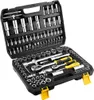 110-Teiliges Steinschlüsselset 1/2„ 1/4“ Crv Robuste Produktbild-Vorschau 6