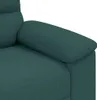 vidaXL 2-Sitzer-Sofa Dunkelgrün 180x81x84 cm Stoff Produktbild-Vorschau 7
