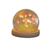 DIY Tulpe Nachtlicht, Tulip Lamp mit Glasabdeckung, Produktbild-Vorschau 1