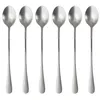 Intirilife 6er Set Löffel aus Edelstahl in Silber - 19 cm Produktbild-Vorschau 1