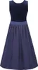 Dirndl Mönchsroth 70cm Länge marine 44 Produktbild-Vorschau 2