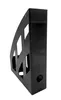 Porte-revues A4-C4 H320xL78xP248 mm plastique noir Voir les images du produit 4