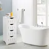 Badezimmerschrank Kommode Badschrank mit 4 Schublade Produktbild-Vorschau 2