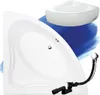 BADLAND Eckbadewanne Badewanne Mia 130x130 mit Produktbild-Vorschau 7