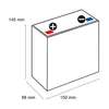 Autobatterie BannerPool 12 V 12 Ah 200 A/EN 025514000101 L Produktbild-Vorschau 9